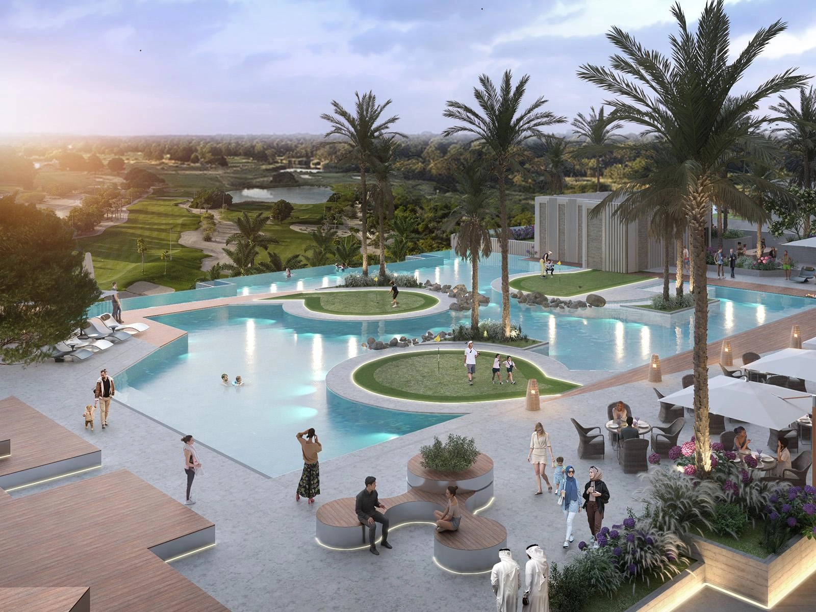 Damac Golf Greens
